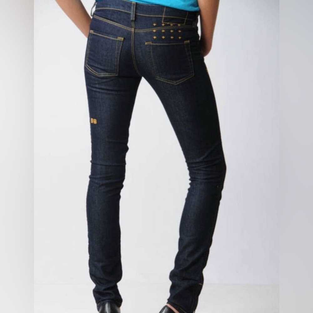 NWOT KSUBI "Skinny Pins" Dark Wash Skinny Jean Size 26